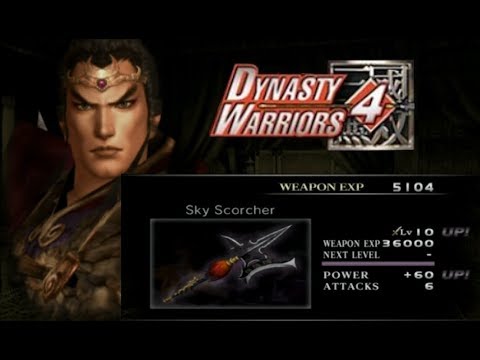 dynasty warriors 4 level 10 weapons dynasty warriors 4 level 10 weapons