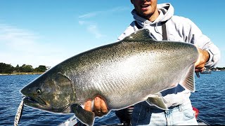 Vertical Jigging for King Salmon!! BEFORE THE RUN (Setup & Tips)