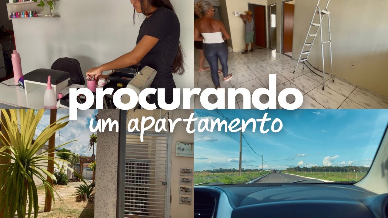 UM DIA COMIGO | VISITEI UM APARTAMENTO + STUDIO DE UNHAS… ✨