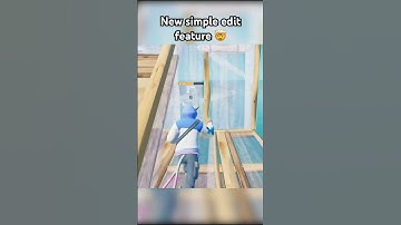 New simple edit feature in fortnite chapter 6 #fortnite #chapter6 #fortniteclips #fortnitefunny #fyp