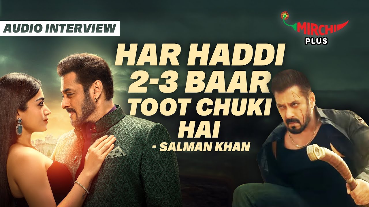 Salman Khan on Action, South Cinema & Sikandar 😍| Exclusive Interview | Mirchi Plus