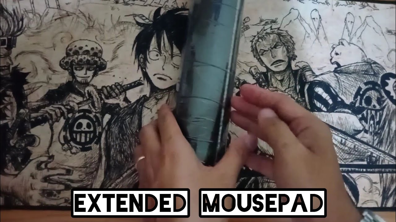 Unboxing Extended Mousepad