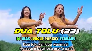 LAGU NIAS VIRAL - DUA TOLU (23) - DJ NIAS JUNGLE PARGOY 2022 - FULL BASS