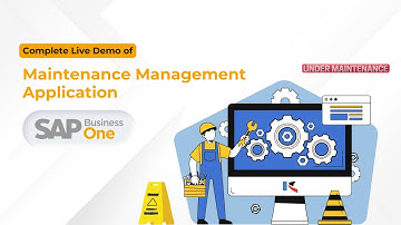 Maintenance Management Application | SAP B1 Add-on | Complete Demo