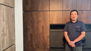 壁面収納　スペース　壁　ぴったり