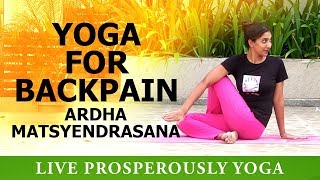 Live Prosperously Yoga Ardha Matsyendrasana Srimathumitha