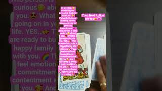 Their Next Action For You🥰💞#lovetarot#soulmate#blessings#tarot#shorts