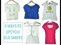 5 Ways to Upcycle Old Shirts