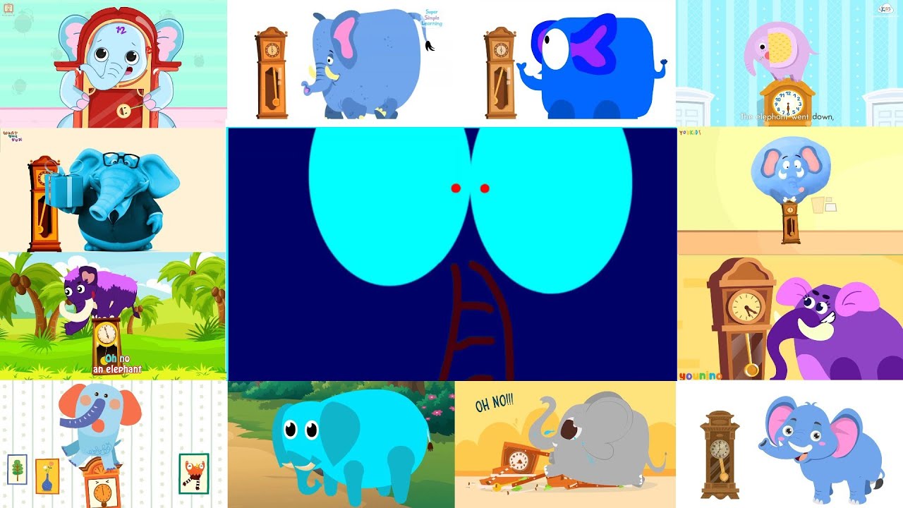 HICKORY DICKORY DOCK || effects: shifted lines 