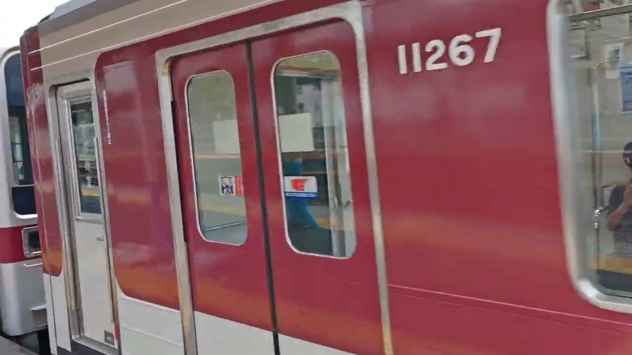 東武スカイツリーライン11267F編成10030型🚃近鉄標準色風ラッピング