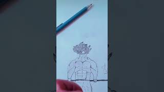 ⚡ “Goku Pencil Sketch Speed Drawing 🖤”