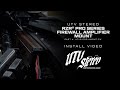 How to Install: UTV Stereo RZR® Pro Series Firewall Amplifier Mount