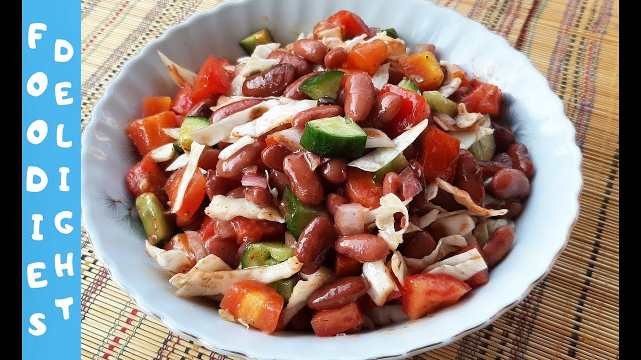Red Kidney Beans Salad Healthy Beans Salad Recipe Foodies Delight
