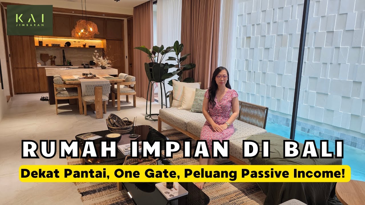 Cari Rumah / Villa di Bali Dekat Pantai? KAI RESIDENCE Jawabannya! Review Lengkap Lokasi & Desainnya