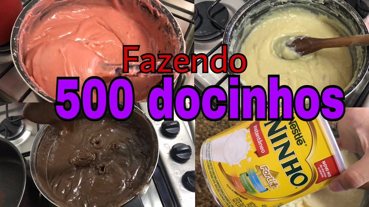 FAZENDO UMA ENCOMENDA DE 500 DOCINHOS ❤️ | DOCES POR ENCOMENDA!!!| Letícia Borgheti 👩🏻‍🍳