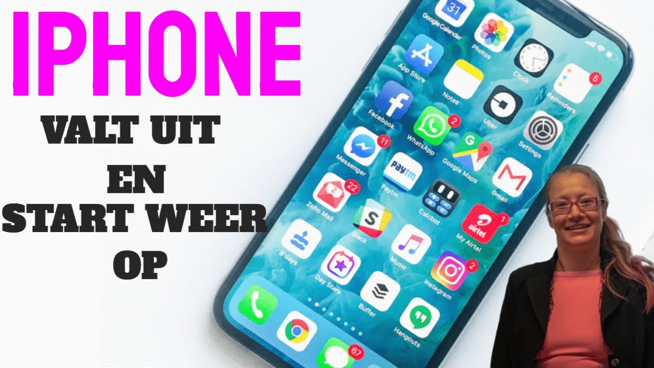 Iphone Hulp: Iphone Valt Uit En Start Weer Op - Youtube