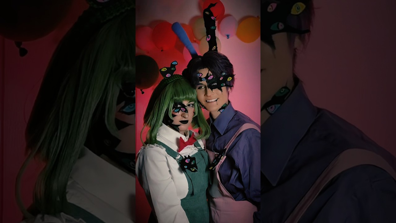 Abstract set ❤️ #tadc #cosplay #jax #ribbit #digitalcircus