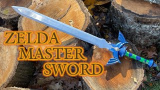 Forging the Zelda Master Sword from leaf spring! #blacksmith #sword #bladesmithing #zelda