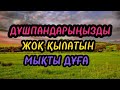 ДҰШПАНДАРЫҢЫЗДЫ ЖОҚ ҚЫЛАТЫН МЫҚТЫ ДҰҒА!!!