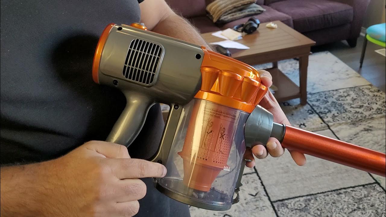 [4K] iwoly V600 Vacuum Cleaner Review and Unboxing, Handheld Lightweight Stick Vacuum YouTube