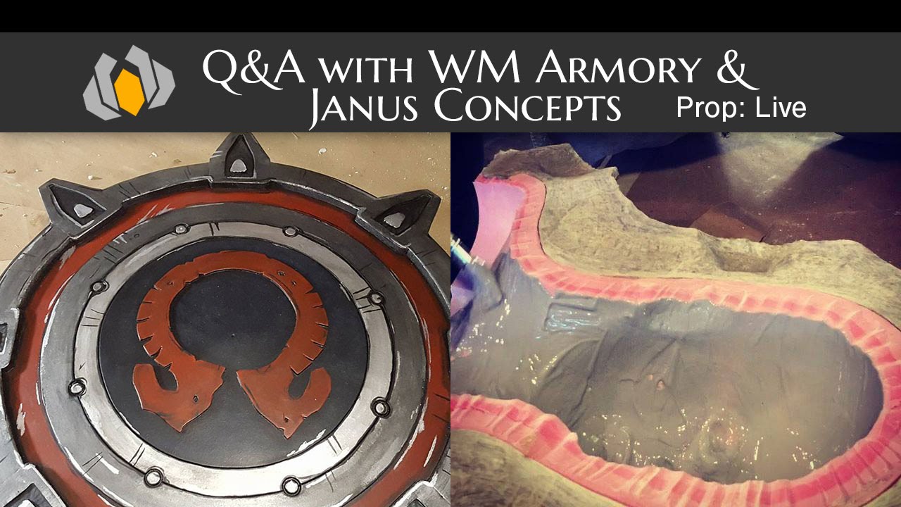 Prop: Live - Q&A with WM Armory and Janus Concepts - 2/4/2016