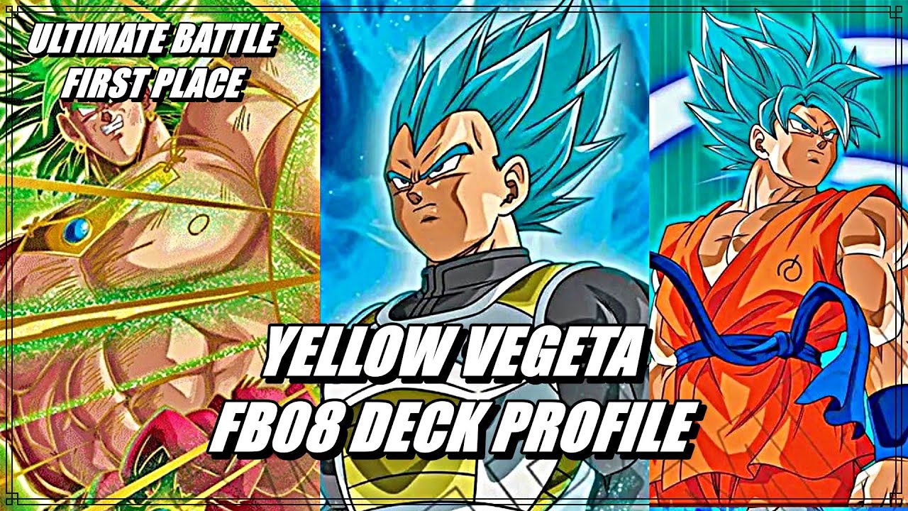 Dragonball Super Fusion World FB08 🟡 Профиль колоды Вегеты