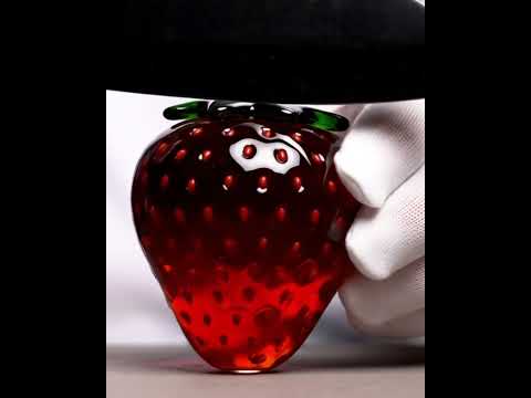 【ASMR】透き通るクリスタルフルーツをサクッと切る音 – 心がほどける癒しトリート
