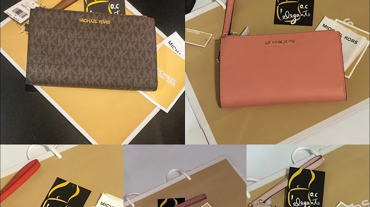 Michael Kors Jetset Double zip wristlet