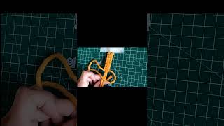 Easy Macrame Keychain for beginners 🧵✨#DIY #macrame #tutorials #youtubeshorts
