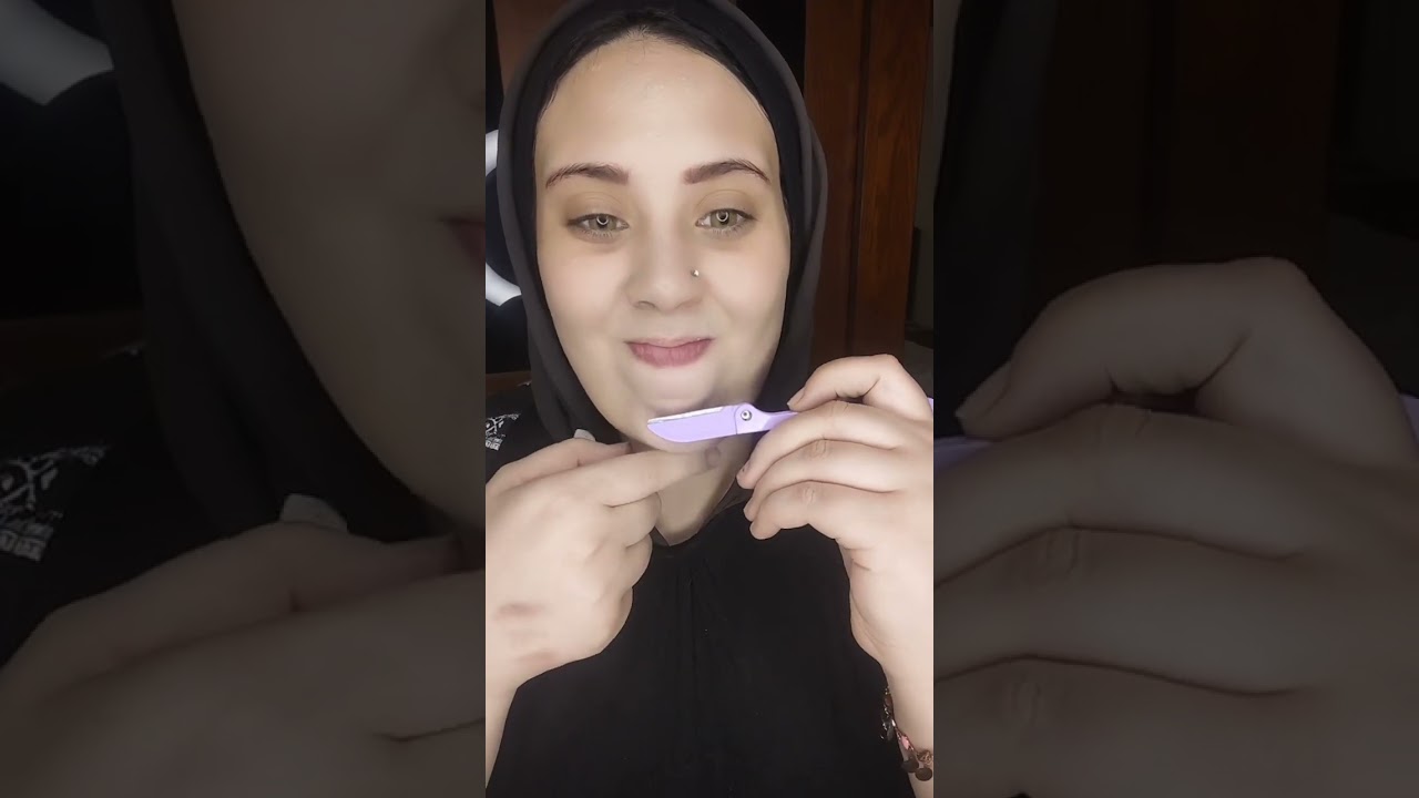 اسهل طريقه لازاله الشعر 👌🏼 فى ٥ دقائق بس#بشره #تنضيف_البشرة #ازالة_الشعر