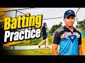 🏏 Batting Practice | Perfect Classic Shots in Nets 🔥#cricket