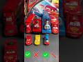Yes Or No,, Matching Cute Cars With Monster Train 🚅 #toys #mcqueen #cars #shorts #viral