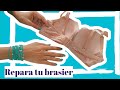 Cómo reparar un BRASIER que se ha estirado en la parte de espalda | Tip de Costura | SANDRA PADILLA