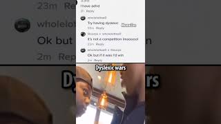dyslexic wars