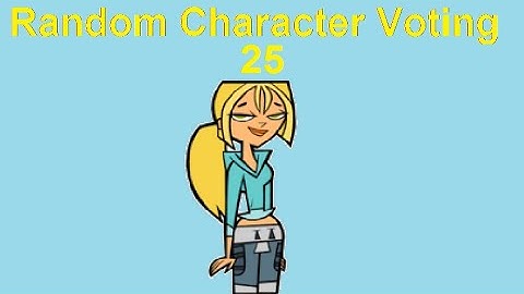 Random Character Voting 25
