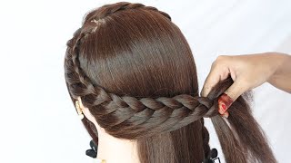 3 super hairstyle for bride sister | hairstyle for wedding guest | side ponytail | high ponytail