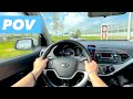 كيا بيكانتو 1 0 CVVT 69HP POV Drive تسارع من 0 إلى 100 كم ساعة 2012 