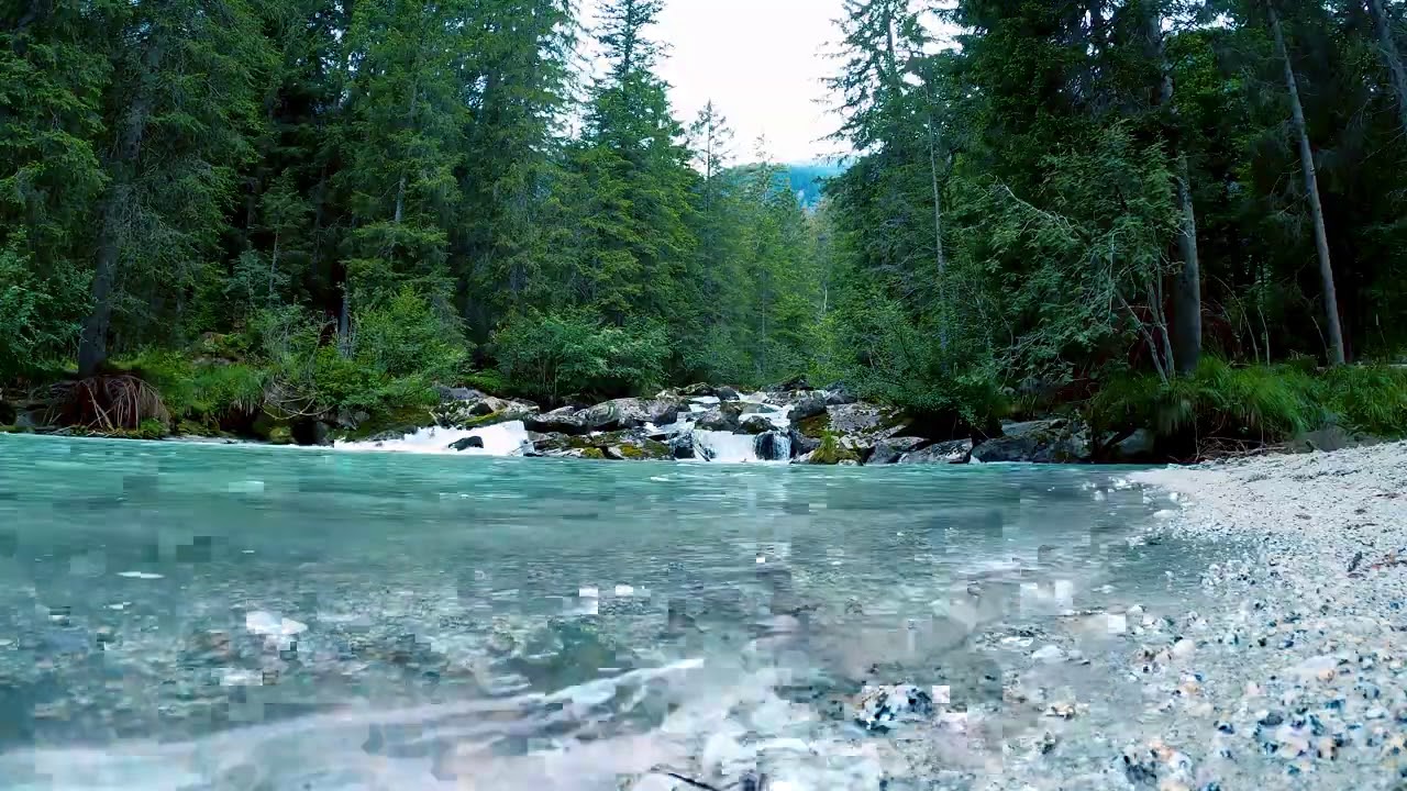RELAJANTE OASIS CON OLEAJE SUAVE │ SONIDOS DE LA NATURALEZA SIN MÚSICA │ SOUND OF WATER LAPPING