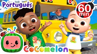 As Rodas Do Ônibus 1 Hora De Cocomelon Brasil Músicas Infantis E Desenhos Animados Em Português