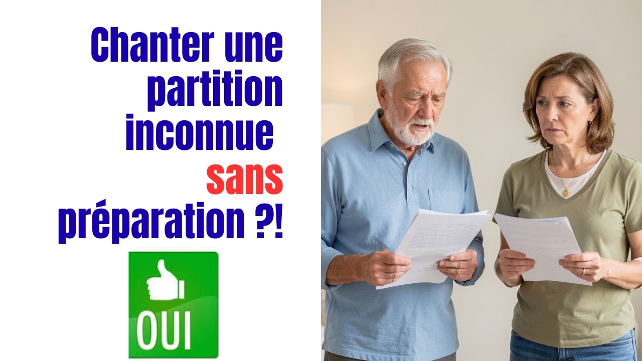 Comment déchiffrer à vue votre partition chorale?