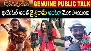 Adipurush Public Talk Prabhas Kriti Sanon Om Raut Arantv