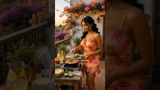 This Patio Cooking Moment Changed Everything 🔥 #cooking #outdoor #shorts