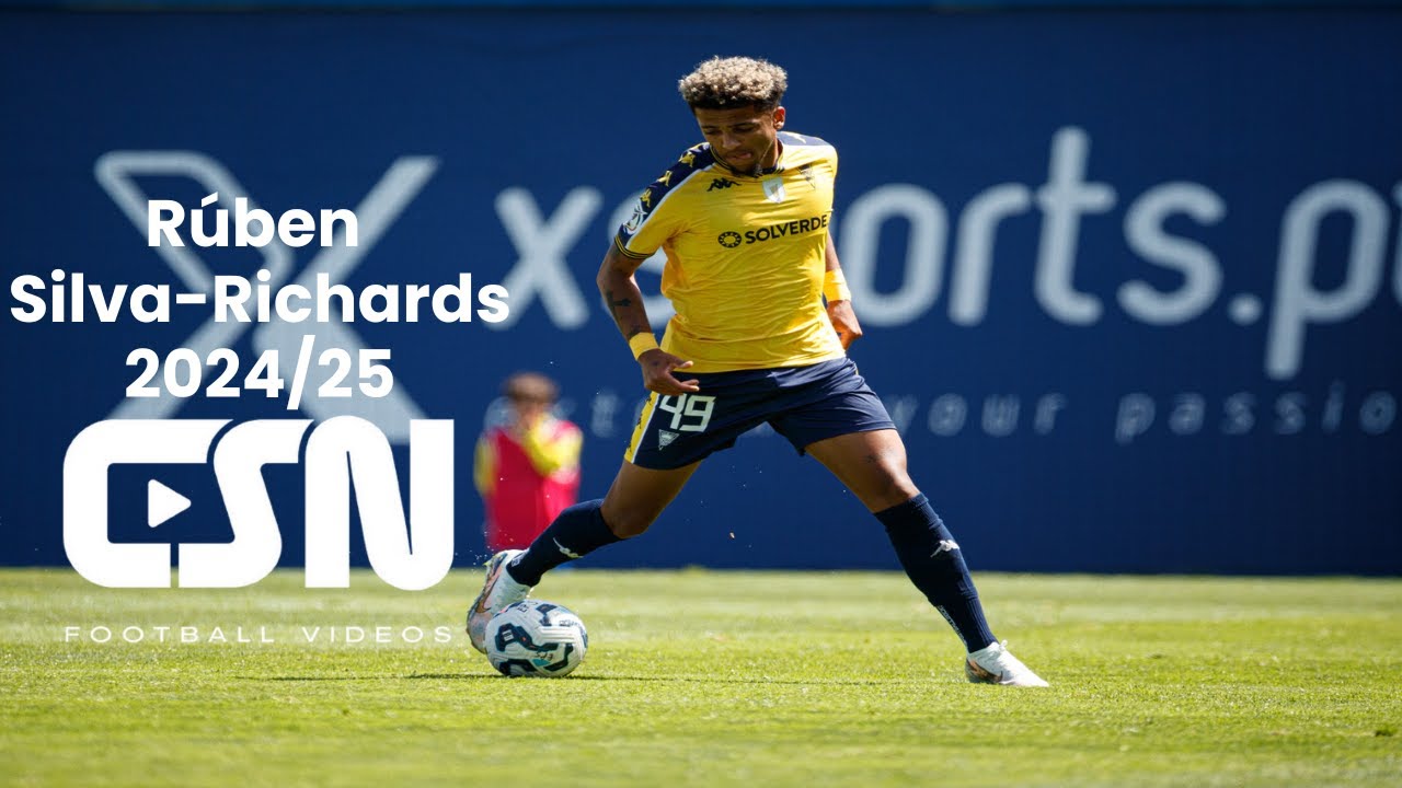 Ruben Silva-Richards (GD Estoril Praia) - Goals, Skills \u0026 Assists 2024/25 | HD