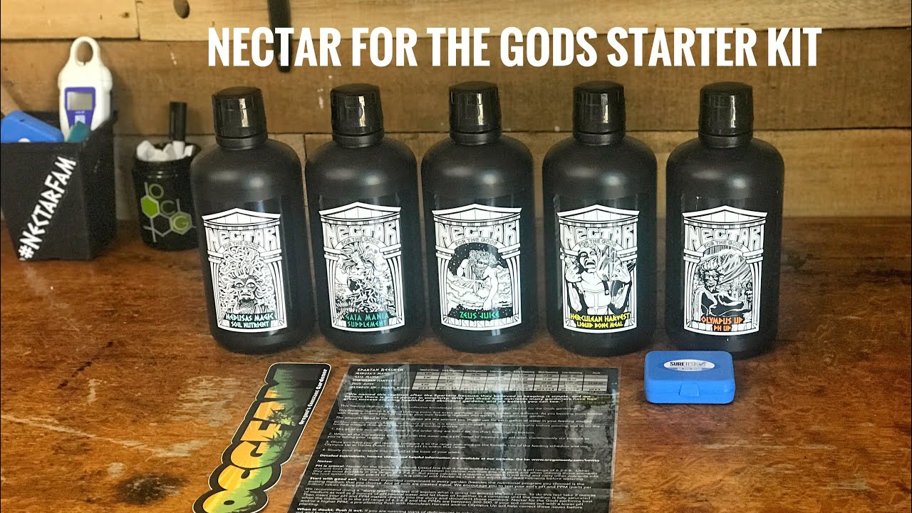 Getting Started with Nectar for the Gods Plant Nutrients