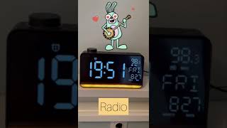 BlitzWolf BW-LAC1 - radio cu alarmă, ceas, încărcător, sunete albe și termometru BlitzWolf BW-LAC1 - radio cu alarmă, ceas, încărcător, sunete albe și termometru