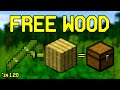 Free wood in minecraft 120