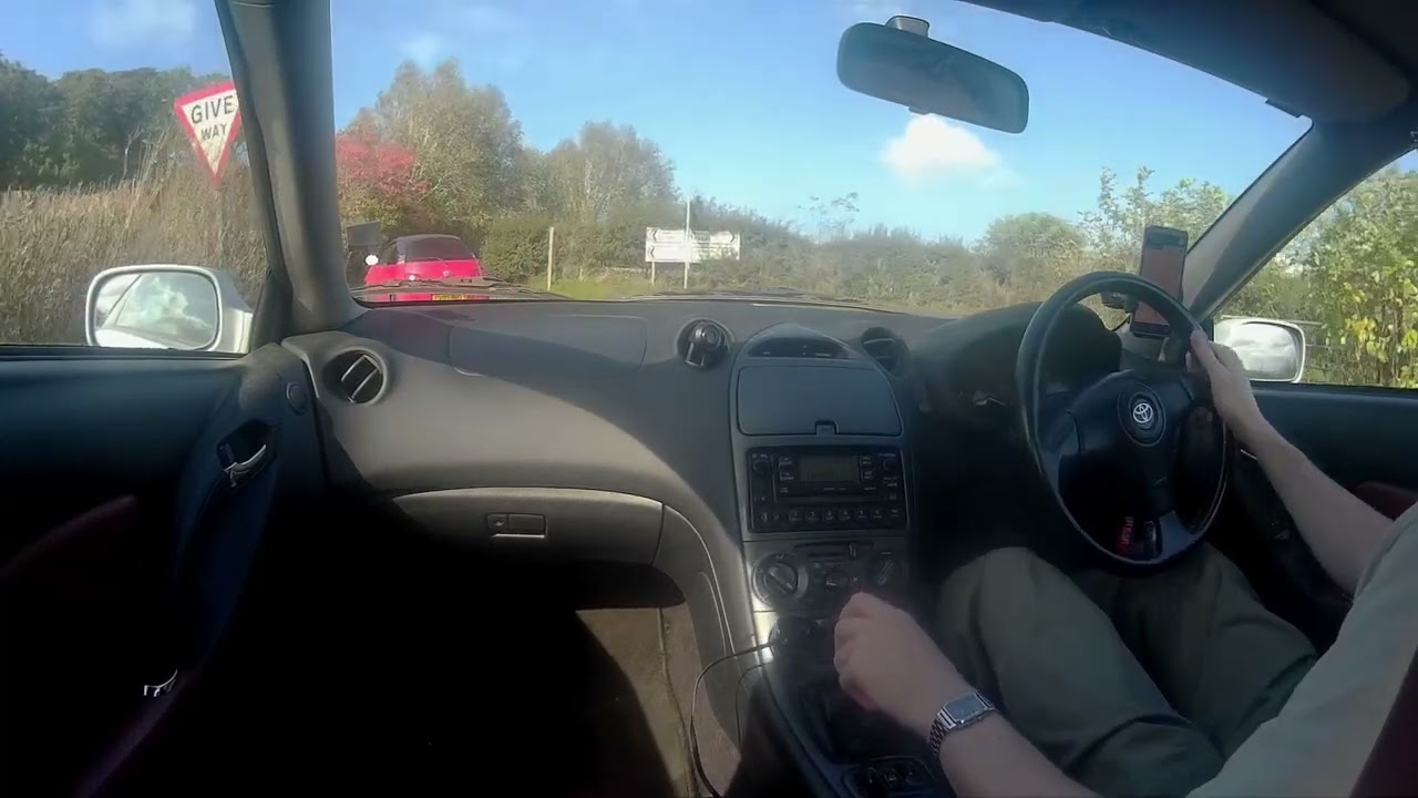 ASMR Driving - Belsay to Cragside - Toyota Celica 1.8 VVT-i