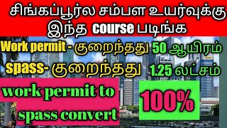 singapore additional courses|work permit to spass convert|india to singapore job in tamil screenshot 5