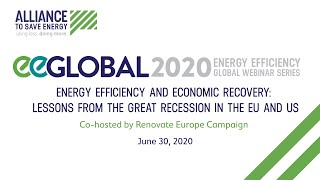 EE Global Webinar Series - Lessons from the Great Recession in the EU and US