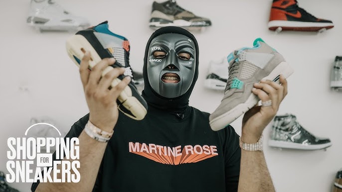 Rafael Leão Goes Shopping for Sneakers at Kick Game 